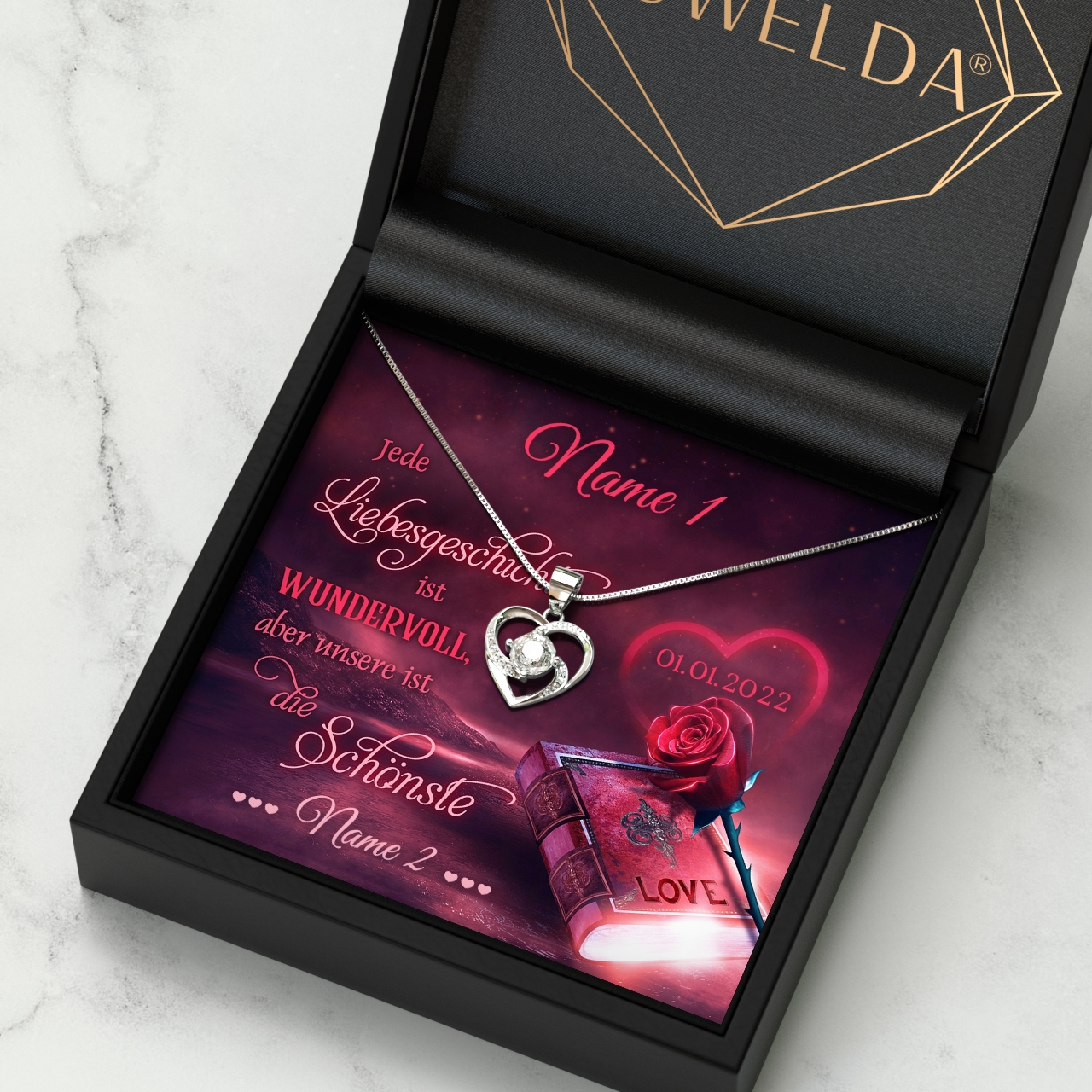 LE GEMME Venezia Personalisierbare Kärtchen - Gastgeschenke Für Abschlussfeiern & Events